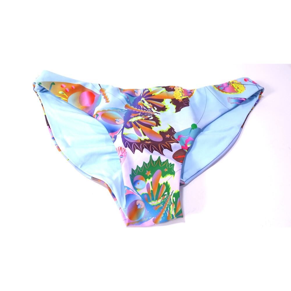 Cynthia Rowley Women's Butterfly Wings Neoprene Bikini Bottom Sz S NWOT 98